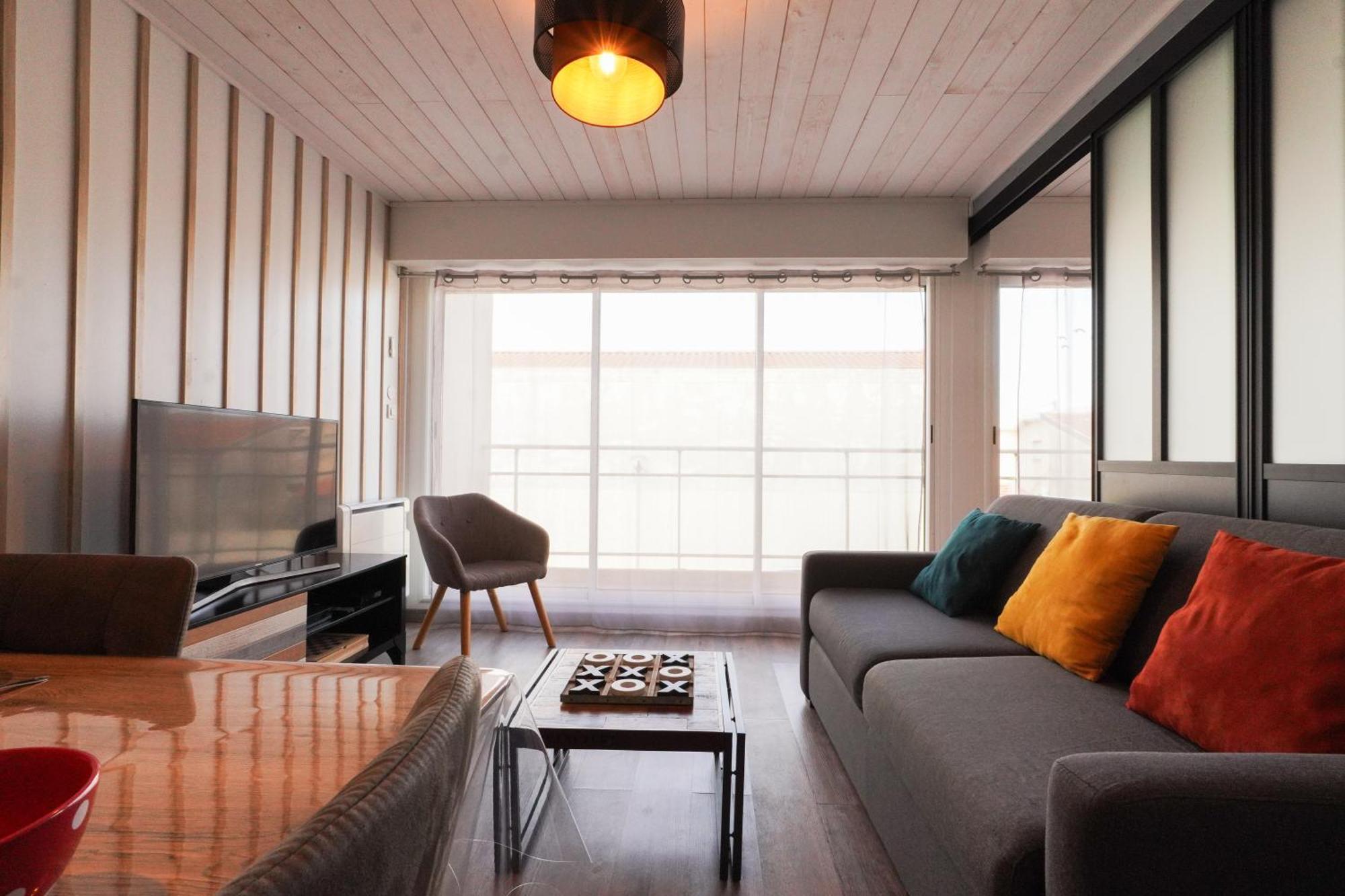 Superbe Appart.55M2 - 200M Ocean Et Parking Biscarrosse Eksteriør billede
